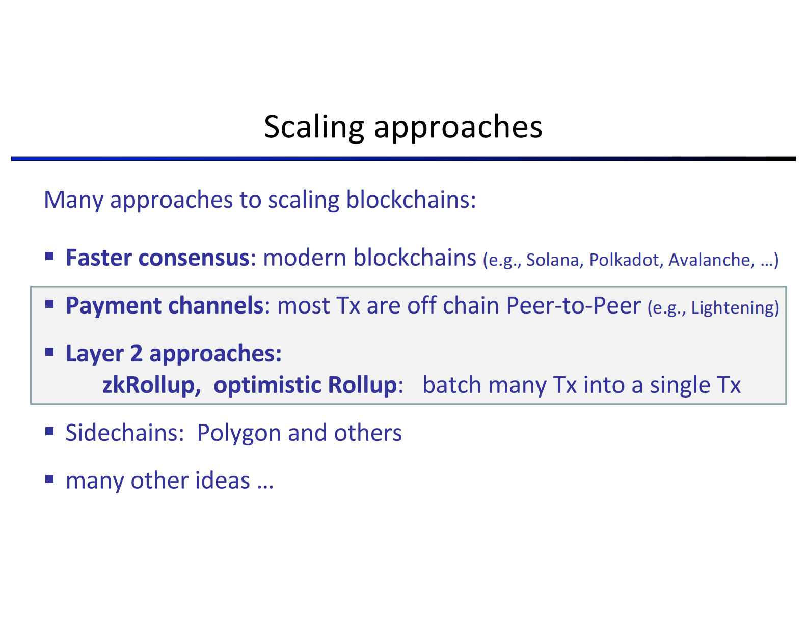 Scaling Solutions